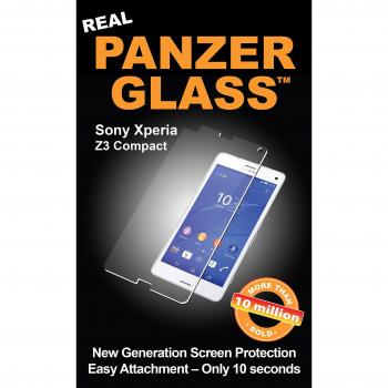 PanzerGlass 1109 - Protector de pantalla para Sony Xperia Z3 Compact, transparente