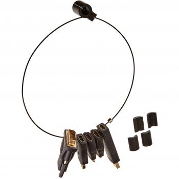 Liberty dl-ar Micro HDMI D, Mini HDMI C, Mini-DisplayPort, HDMI to HDMI, HDMI, DisplayPort, DVI, HDMI, HDMI Black Cable Adapter Adaptor Cable