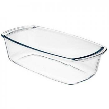 ORYX 5024120 Fuente Cristal para Horno, 1.5 litros, Molde Especial Reposteria, 27x14x7 cm