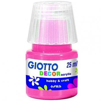Giotto 5381 06 Decor acrílico Color melocotón, Colores, 3 x 3 x 6 cm