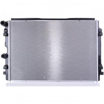 Radiador de refrigeración del motor NISSENS 606911, Aluminio, dimensiones 648 x 446 mm, con aletas soldadas, compatible con SEAT Ibiza 5 y Arona, AUDI A1 Sportback