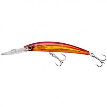 Yo-Zuri Crystal 3d serie Minnow Deep Diving aparejos de pesca, 6,oro rojo