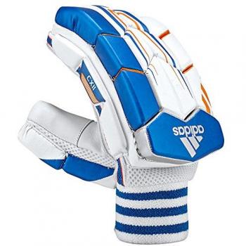 adidas CX11 guantes de bateo para hombre, blanco