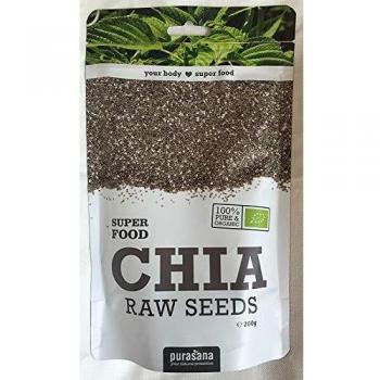 Purasana Organic Raw Chia Seeds 200g