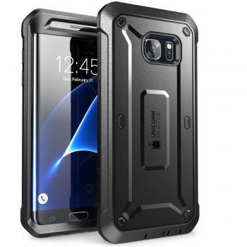 SupCase Funda Galaxy S7 Edge [Serie Unicorn Beetle Pro] 360 Grados Case para Samsung Galaxy S7 Edge Negro