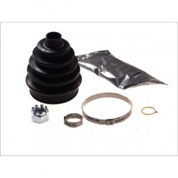 Kit de fuelles para eje de transmisión SPIDAN 21196, incluye fuelles de goma, abrazaderas metálicas, resistencia a temperaturas extremas, diseño específico para vehículos compatibles y fácil instalación