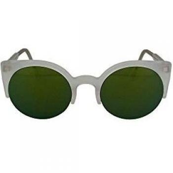 Retrosuperfuture Lucia Black WHC Women’s Sunglasses Clear Size 51