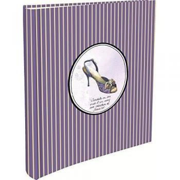 Exacompta Mes Favorites Álbum Foto Encuadernado, Cubierta de Papel, Morado, 32.50x30.00x4.50 cm