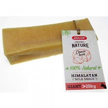 Snack para Perros Zolux Himalayan Milk Queso 151 g - Queso de leche, 100% natural, sin conservantes ni colorantes, ideal para perros de todas las razas y tamaños, textura masticable que