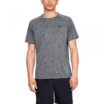 Under Armour Tech 2.0 Short Sleeve T-Shirt - Men's, Black/White, Medium, Fast Wicking, Light and Breathable Sports Tee