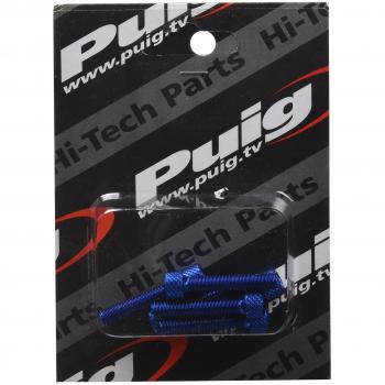 Puig 0258A Blister 6 Tornillos, M6, 30 mm, Color Azul