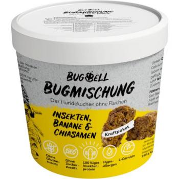 BugBell Adult - Preparado para hornear con insectos, plátano y chía
