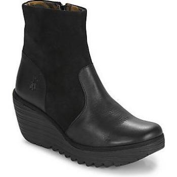 Fly London Women's YUXI Ankle Boots in Black
