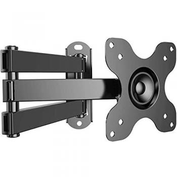 Soporte de Pared para TV, Base giratoria e inclinable Gira el Soporte de Pared para TV para televisores de 13-30 Pulgadas de hasta 10 kg, VESA máximo 100X100 mm