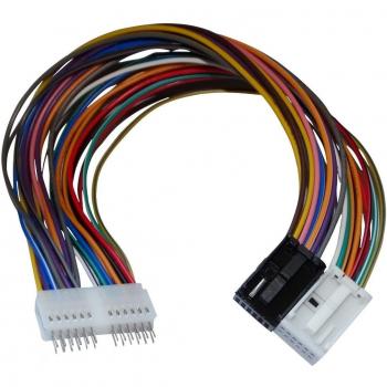 AERZETIX: Conector de extension Quadlock 30cm 2x12pin-24pin para enchufe quadlock