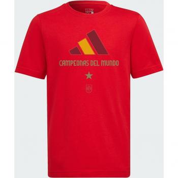 Camiseta de niños Selección Española Femenina de Fútbol FEF Campeonas del Mundo 2023 adidas