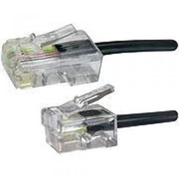 Microconnect MPK452S cable telefónico 2 m Negro - Cable para teléfonos fijos