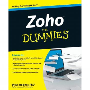 Zoho para Dummies: Guía Completa de Holzner y Steve Woodbury