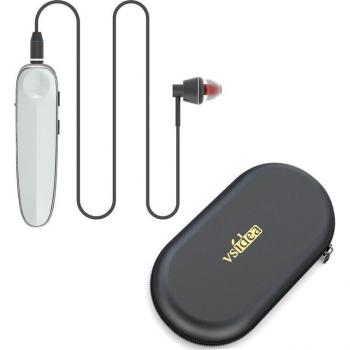 Auriculares Inalámbricos Mini Vsidea Bluetooth 5.1 con Control Táctil, Resistentes al Agua y Manos Libres para iPhone