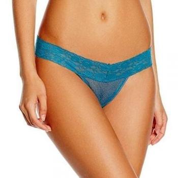 Women'secret Gy Helankas Bt - Tanga para mujer, color verde, talla S