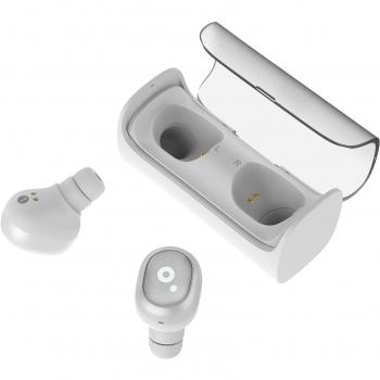 Sunstech Wavepods - Auriculares Bluetooth con micrófono Incorporado, Color Blanco