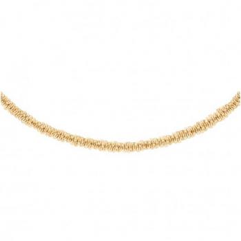 Collar de cadena retorcida Daniel Wellington DW00400563 40-44 cm Oro