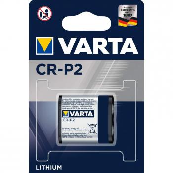 Varta CR-P2 - Pila de Litio para equipamiento fotográfico