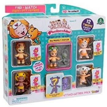 Twozies - Pack siempre uni-dos con 6 babies y 6 mascotas