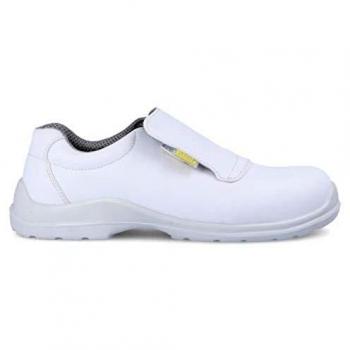 Calzado de Seguridad Arzak SP5118 S2 SRC - Microfibra blanca, talla 47, certificado S2 SRC
