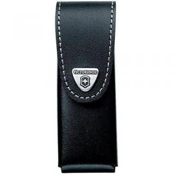 Victorinox V4.0524.3 Funda Piel, Gürteletui Fã¼r Feststellmesser-Serien 0.83-0.90, MAX. 6 Lagen, Schwarz, 4.0524.3, Negro, S
