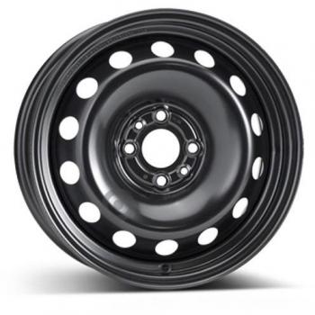 Rueda de acero Alcar 8753 6x15 4x98 ET30 CB58 negra/silver