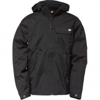 Caterpillar Mens Work Tough Insulated Nylon Jacket Black