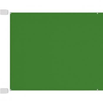 Toldo vertical de tela Oxford verde claro 250x270 cm