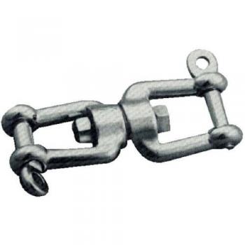 AGUJA GIRATORIA de acero inoxidable y JAW-3/8