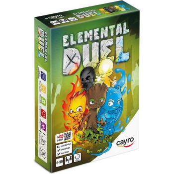 JUEGO DE CARTAS ELEMENTAL DUEL CAYRO - JUEGOS DE MESA FAMILIARES