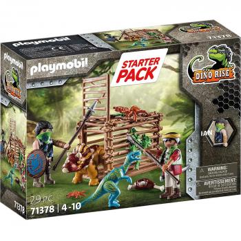 Playmobil - Starter Pack Misión Liberar al Triceratops