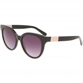 Longchamp Butterfly Style Sunglasses with Acetate Frame, Black female, Sizes: ONE SIZE