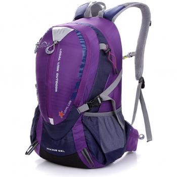 Tofern 25L polivalente exterior impermeable desgaste senderismo unisex Anti-Mochila hermética de día Daypack-Mochila de viaje de gran capacidad-Bolsa de viaje, 8 colores morado morado