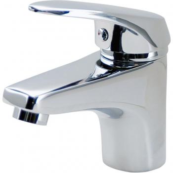 DP Grifería - Grifo de lavabo monomando, color plateado, modelo Sauce