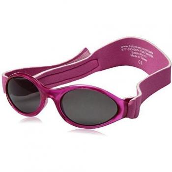 Baby Banz - Gafas de sol Ovaladas para niños, Rosa, 0-2 anos
