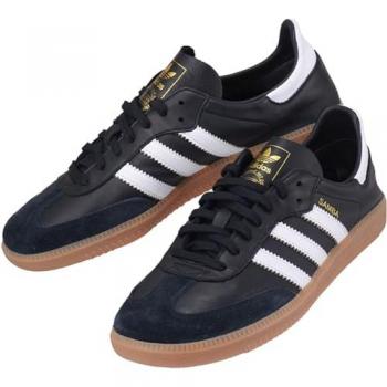 Adidas Samba Decon Black Leather Sneakers for Men - Size 10