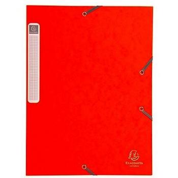Exacompta 18517H - Carpeta de proyecto con goma, Naranja