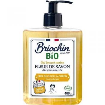 Jabón Líquido Orgánico de Manos con Miel y Limón 400 ml - Briochin