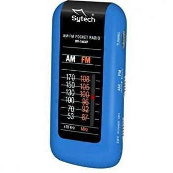 Radio de Bolsillo, Azul, Am/FM, Estereo,