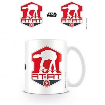 Star Wars MG23471 8 x 11,5 x 9,5 cm en el Logo Taza de cerámica, Multi-Color