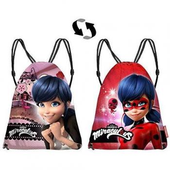 Lady Bug 35714, Bolsa de Cuerdas para El Gimnasio, 40 cm, Multicolor