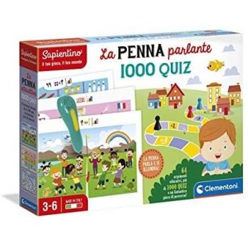 Penna Interactiva 1000 Quiz Educativa para Niños