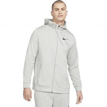 Nike - Sudadera de hombre Dri-FIT Gris