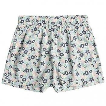 Pantalón corto Roxy Blue Ocean Floor verde claro azul marino niña - 14, Shorts de niños Blue Ocean Floor Roxy, Roxye Ocean Floor - Short con cintura elástica para Chicas 4-16