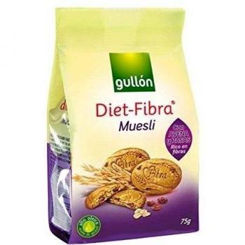 Galletas diet - Fibra muesli gullón bolsa 75g